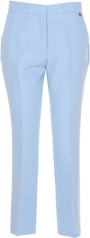 Liu Jo Slim-fit Trousers Blauw Dames