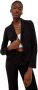 Liu Jo Zwarte Aw23 Dames Blazer Stijlvol en veelzijdig Zwart Dames - Thumbnail 7