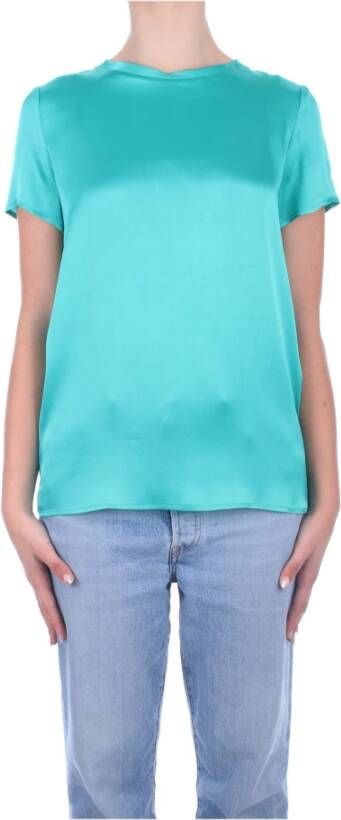 Liu Jo Collectie 1 Dames T-shirt met Korte Mouwen Blauw Dames