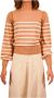 Liu Jo Elegante aansluitende trui Brown Dames - Thumbnail 1