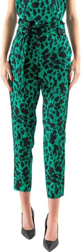 Liu Jo Trousers Green Groen Dames