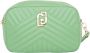 Liu Jo Shamrock Groene Gewatteerde Mini Tas met Afneembare Clutch Groen Dames - Thumbnail 10