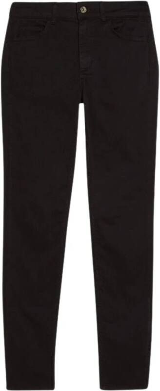 Liu Jo Divine Five-Pocket Bottom Up Jeans Zwart Dames