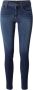 Liu Jo Blauwe Jeans met Hoge Taille en Skinny Pijpen Blue Dames - Thumbnail 7