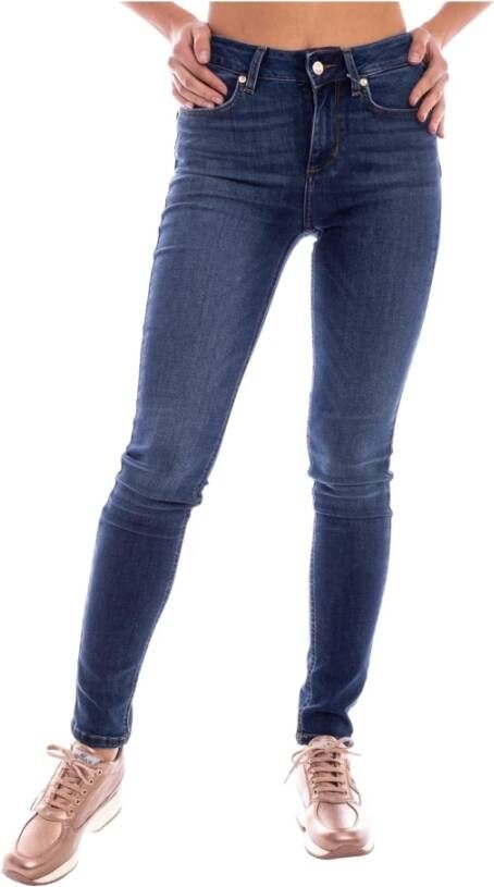 Liu Jo Divine Skinny Jeans Blauw Dames