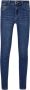 Liu Jo Blauwe Jeans met Gebruikte Wassing en Vernietigde Details Blue Dames - Thumbnail 2