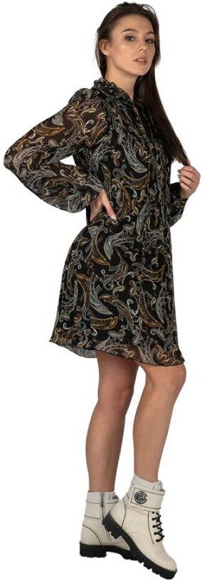 Liu Jo Zwarte Mini Jurk Abito Ts.nav T5975