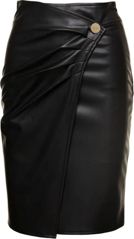 Liu Jo D Ecopelle Portafoglio Leren Rok Black Dames