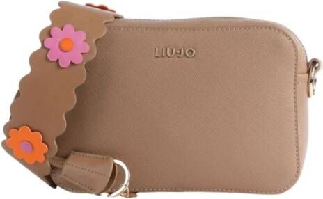 Liu Jo Hazelnoot Eco-lederen Schoudertas Bruin Dames