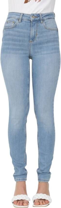 Liu Jo Elastische Denim Jeans Blauw Dames