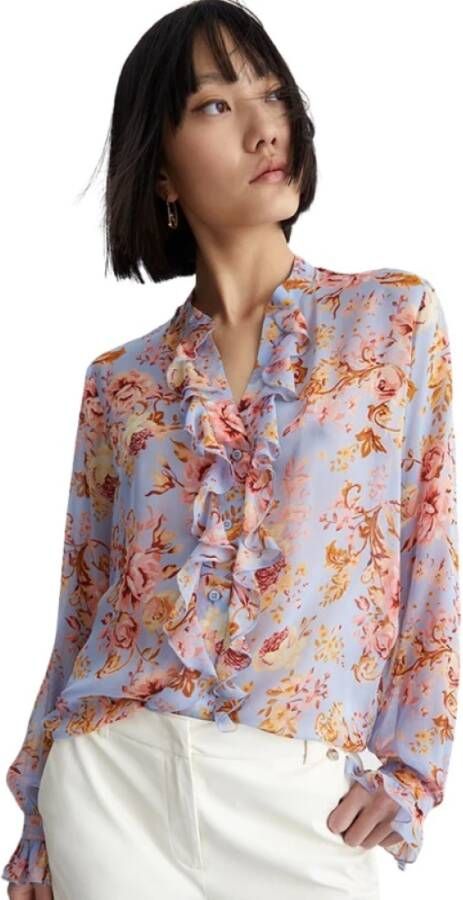 Liu Jo Elegante en comfortabele Array Large shirts voor vrouwen Meerkleurig Dames