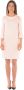 Liu Jo Elegante Gelegenheidsjurk met Wijduitlopende Mouwen Roze Dames - Thumbnail 1