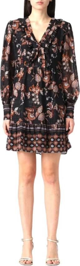 Liu Jo Elegante Midi Jurk voor Dames Wf2519T4184 R9419 Meerkleurig Dames