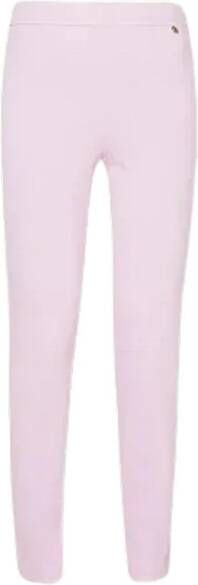 Liu Jo Elegante Slim-Fit Broek Roze Dames