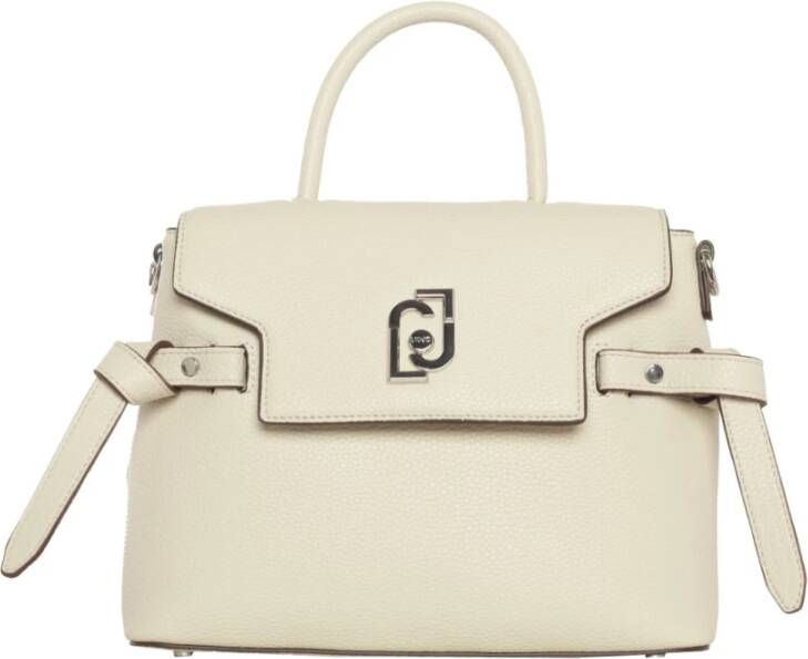 Liu Jo Elegante Zandkleurige Handtas met Afneembare Schouderband Beige Dames