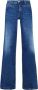 Liu Jo Milieuvriendelijke high-waisted flared jeans Blauw Dames - Thumbnail 1