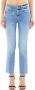 Liu Jo Gouden Metalen Gedetailleerde Rits Jeans Blue Dames - Thumbnail 5