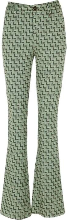 Liu Jo Flatterende Wijde Broek Blauw Dames