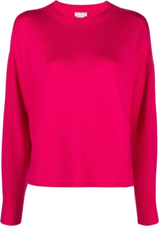 LIU JO Dames Truien & Vesten Maglia Chiusa M l Tc Fuchsia
