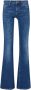 Liu Jo Glamoureuze Flared Jeans voor Vrouwen Blauw Dames - Thumbnail 1