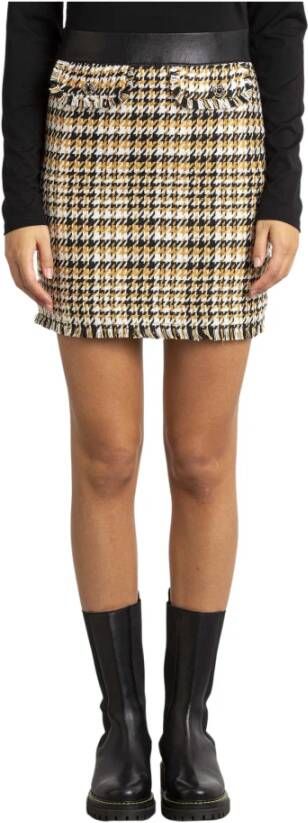 Liu Jo Elegante Aansluitende Jurk Multicolor Dames