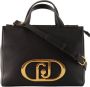 Liu Jo Dames Tas met Gouden Maxi Logo Dames tas met gouden maxi logo Brown Black Dames - Thumbnail 9