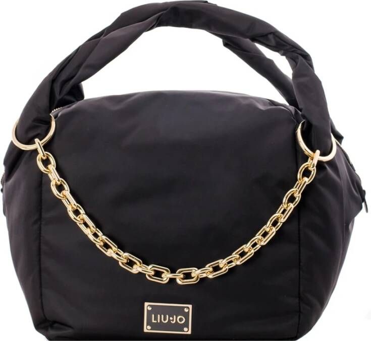 Liu Jo White Bowlingtas met logopatch model 'ZENDALINA'