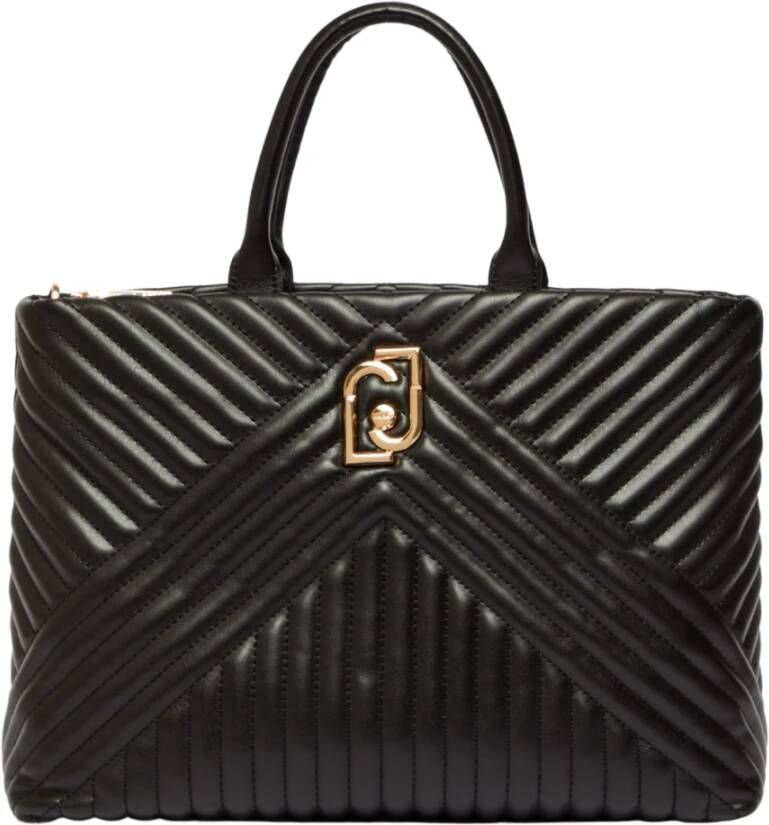 Liu Jo White Handtas in doorgestikte look