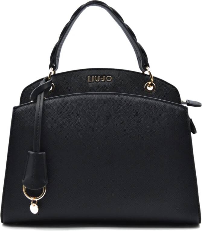 Liu Jo "Ecs Satchel Nero Stijlvol en ruim" Zwart Dames