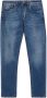 Liu Jo Blauwe effen jeans met ritssluiting en knoopsluiting Blue Heren - Thumbnail 6