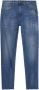 Liu Jo High-Waisted Slim-Fit Jeans met Distressed Patroon Blauw Dames - Thumbnail 1