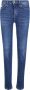 Liu Jo Hoge Taille Skinny Donkerblauwe Jeans Blauw Dames - Thumbnail 1