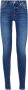 Liu Jo Hoge Taille Skinny Jeans met Gebruikt Effect Blauw Dames - Thumbnail 1