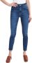Liu Jo Hoge Taille Skinny Jeans met Gebruikt Effect Blauw Dames - Thumbnail 7