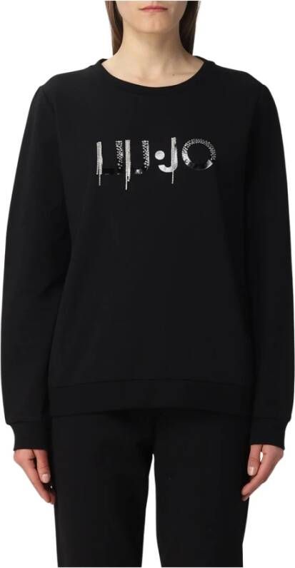 Liu Jo Katoenen Dames Sweatshirt Zwart Dames