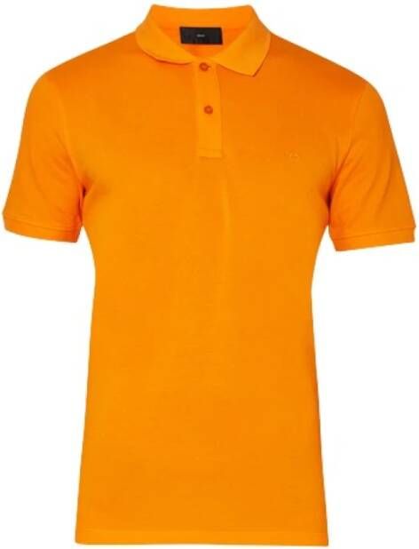 Liu Jo Katoenen Polo Shirt Oranje Heren