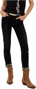 Liu Jo Klassieke zwarte skinny jeans Zwart Dames