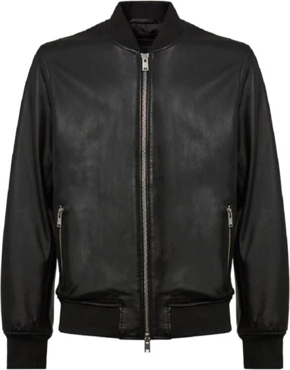Liu Jo Leather Jackets Zwart Heren
