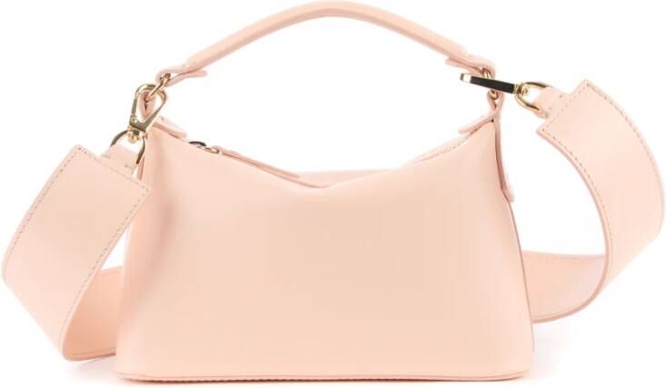 Liu Jo Leonie Hanne x Mini Hobo Tas in perzikkleur Roze Dames