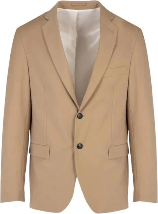 Liu Jo Linnen Blazers voor Heren Beige Heren