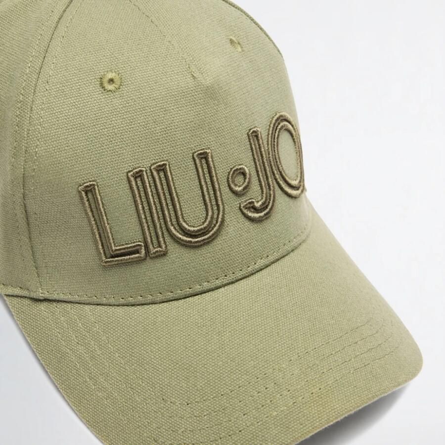 Liu Jo Baseball Logo Plain Cap Green Dames
