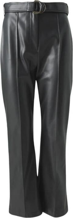 Liu Jo Slim Fit Flare Broek Black Dames