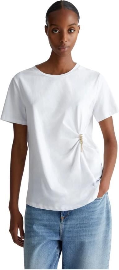 Liu Jo Witte T-shirts en Polos White Dames - Foto 2