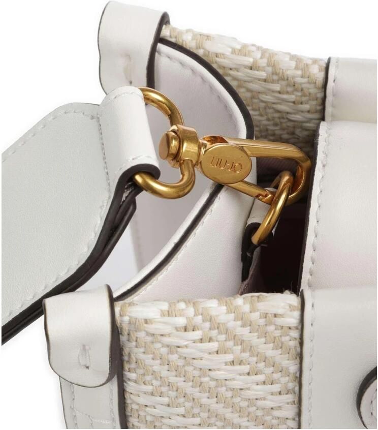 Liu Jo Beige Handtas met Metalen Details Beige Dames