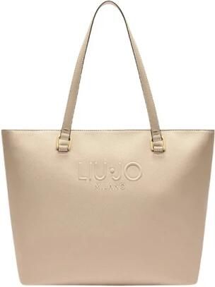 Liu Jo Grote Tassen Collectie voor Vrouwen van Polyurethaan Beige Dames - Foto 8