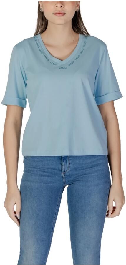 Liu Jo T-shirt Korte Mouw ECS MODA M C TA5175JS923 - Foto 3