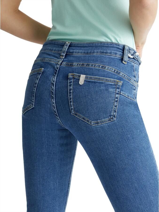 Liu Jo White Regular fit jeans in 5-pocketmodel model 'BEAT' - Foto 2