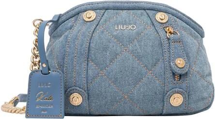 Liu Jo White Crossbodytas met labeldetail model 'KATE' - Foto 6