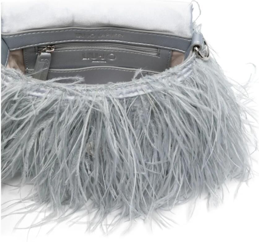 Liu Jo Babyblauwe Omslag Ketting-Schoudertas Blue Dames - Foto 2