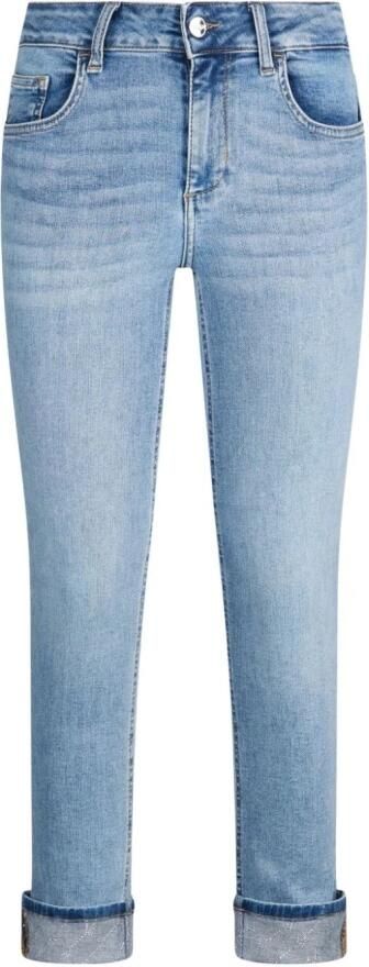 Liu Jo Blauwe Jeans met Omgeslagen Manchetten Blue Dames - Foto 12